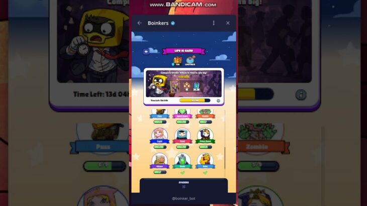 BOINKERS  New UPDATE  mini pet max crypto Airdrop NFT spin game