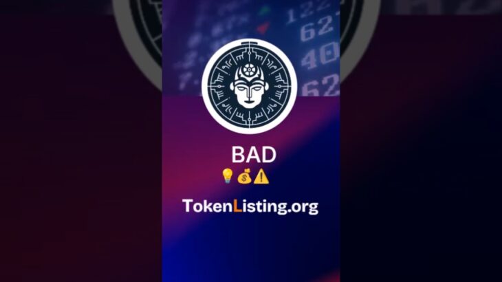 Bad Idea AI (BAD) Token Analysis #crypto #nft #cryptocurrency #blockchain