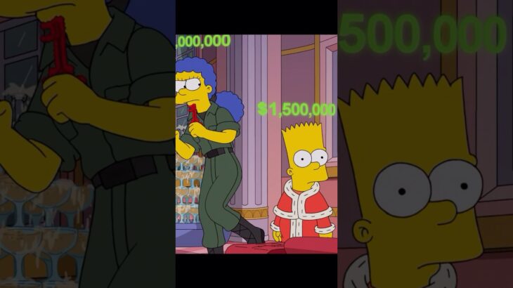 Bart was turned into an expensive NFT. #thesimpsons #simpsons #cartoon #cartoon