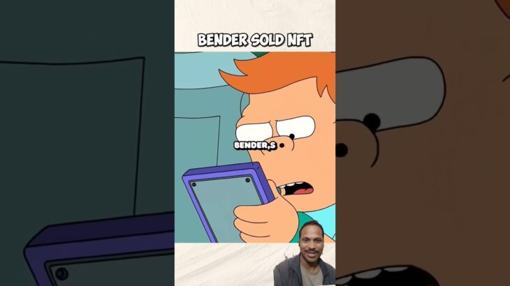 Bender sold nft #cartoon #shorts #lol