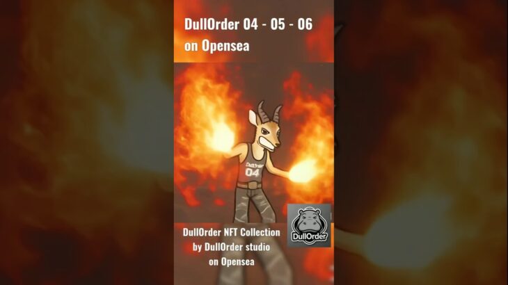DullOrder 04 05 06 | on Opensea #nft #short #shortvideo