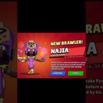 FIRST LOOK NEW BRAWLER NAJIA 🥰 #brawlstars #brawlin #gaming #nft #gamingvideos
