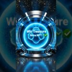 Golden explosion transition — futuristic NFT vault opening.