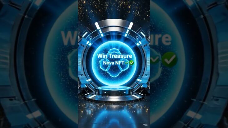 Golden explosion transition — futuristic NFT vault opening.