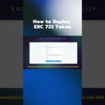How to Create & Deploy ERC-721 NFT on XDC Network | Step-by-Step Guide!