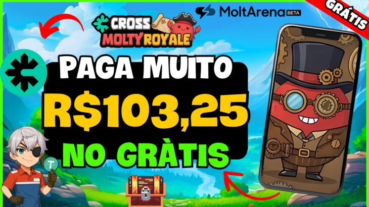 🍀 JOGO NFT GRÁTIS MOBILE BATTLE ROYALE ! Como INICIAR no MOLTY ROYALE (FREE TO PLAY)