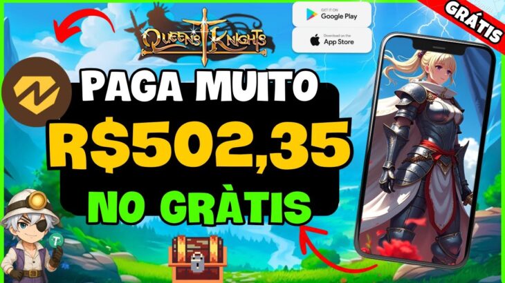 🍀 JOGO NFT GRÁTIS MOBILE IDLE MMORPG ! Como INICIAR no QUEENS KNIGHTS (FREE TO PLAY)