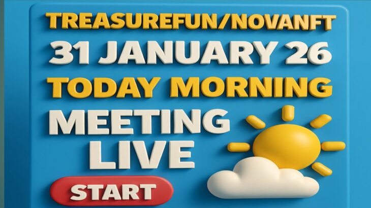 LIVE: TREASURE NFT MEETING | LATEST UPDATES AND INFORMATION