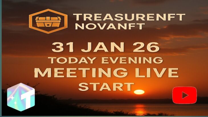 LIVE: TREASURE NFT MEETING | LATEST UPDATES AND INFORMATION