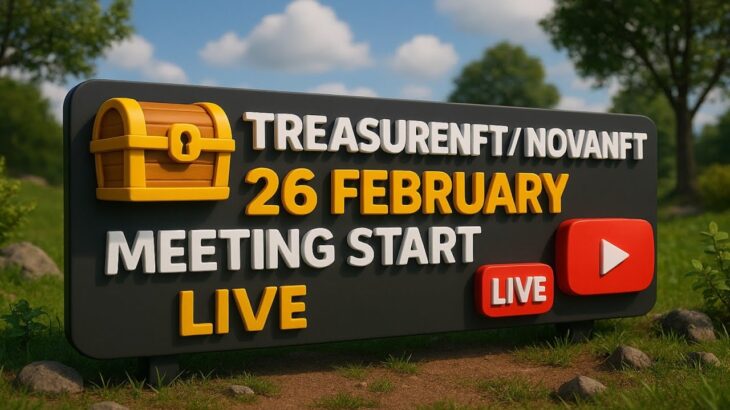 LIVE: TREASURE NFT MEETING | LATEST UPDATES AND INFORMATION | WITHDRAWAL UPDATE