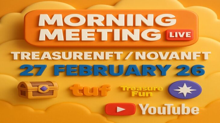 LIVE: TREASURE NFT MEETING | LATEST UPDATES AND INFORMATION | WITHDRAWAL UPDATE NOVANFT