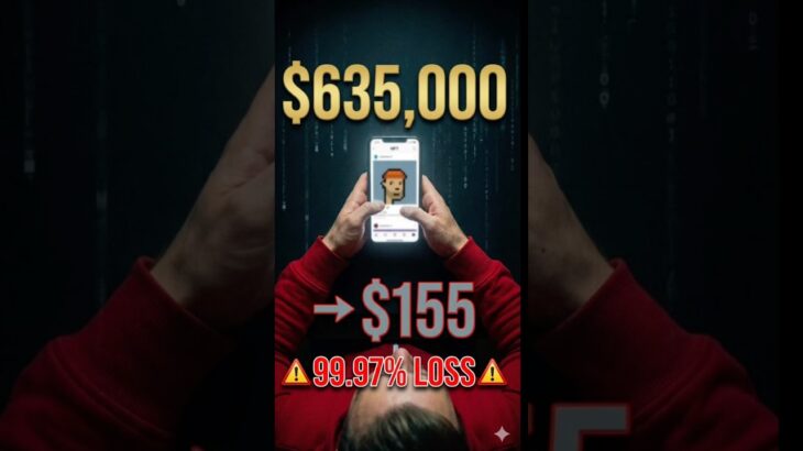 Logan Paul Lost $634,845 on This NFT (99.97% Loss) #nft #loganpaul #youtubeshorts