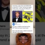 Logan Paul’s NFT lost almost all of its value