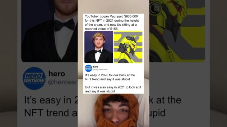Logan Paul’s NFT lost almost all of its value