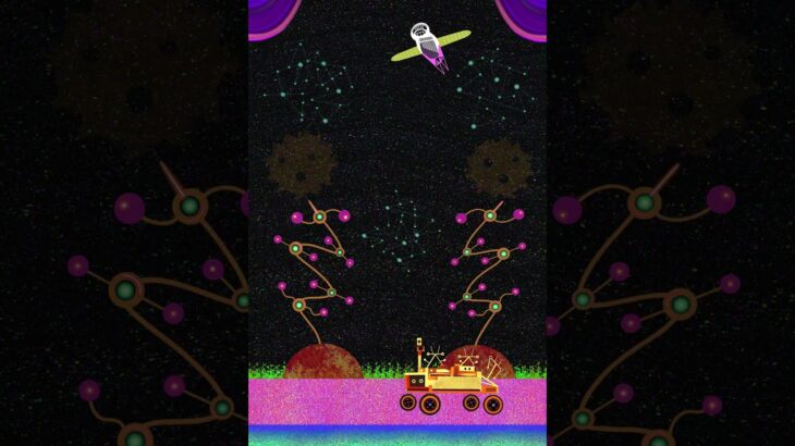 Mars Rover. Animation. Digital art. NFT  #procreate #animation #nft #digitalart