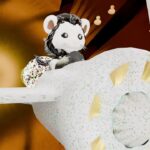 NFT digger- #689 aviator lion #funny #animal #3d #NFTdigger #nftcoin  #digger#digitalart #nft #ape