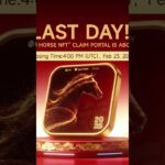 最后一天！“马年金福”NFT领取通道即将关闭关闭时间：北京时间2026年2月24日00:00了解详情 👇