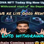 NOVA NFT Today Big New Update 😱 Withdrawal Start ✅ Without Deposit! ❌ | TreasureNFT withdrawal#love