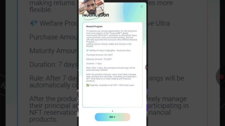 NOVA NFT latest update 😱. #nft #treasurenft #withdrawal #update