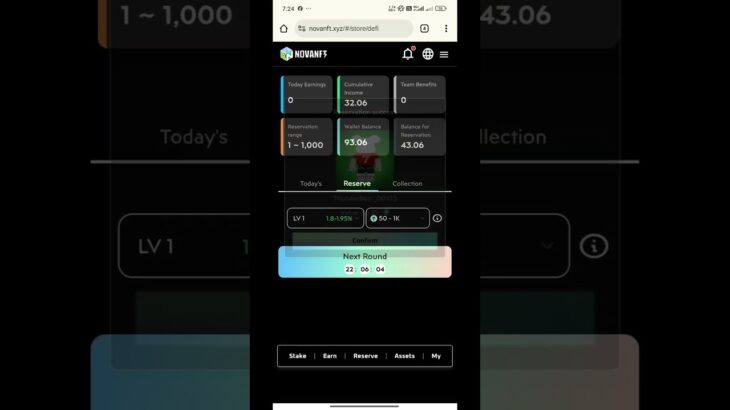 Nova NFT new updates how to reservation in 2026 #nft #earnmoney #earnmoneyonline #earningapp