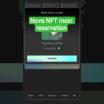 Nova NFT reservation Kaise lagaen #novanft #treasurenft