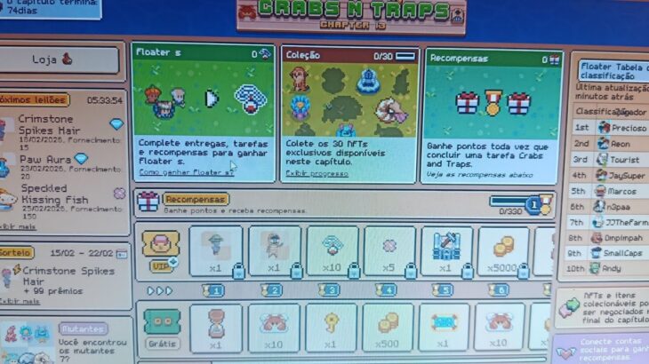 Novo jogo nft com várias recompensas totalmente grátis