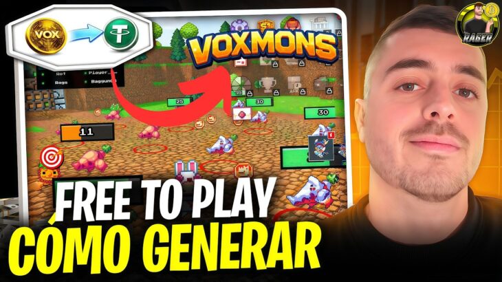 🚀 Nuevo Juego CRIPTO GRATIS ya ESTÁ PAGANDO 💥 NFT FREE TO PLAY💥Tutorial Cómo Generar 💥VOXMONS