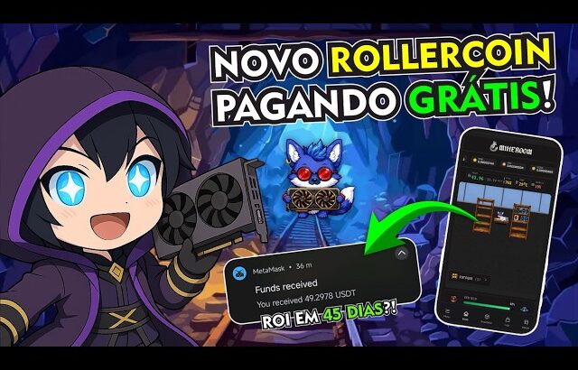 PAGANDO NO PIX?! NOVO JOGO NFT GRÁTIS DE MINERAÇÃO | MINEROOM