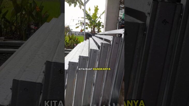 Pembuatan Rak Instalasi Hidroponik NFT #shorts #education #hidroponik