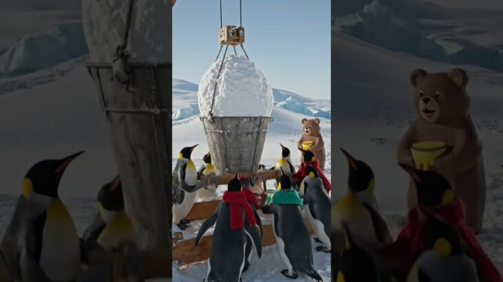 Penguins vs. Bears #cartoon #nft #nft #motupatlunewepisodeinhindi #animation #memes #art #music #cr7