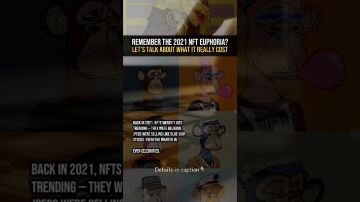 Remember the 2021 NFT euphoria? Let’s talk about what it really cost