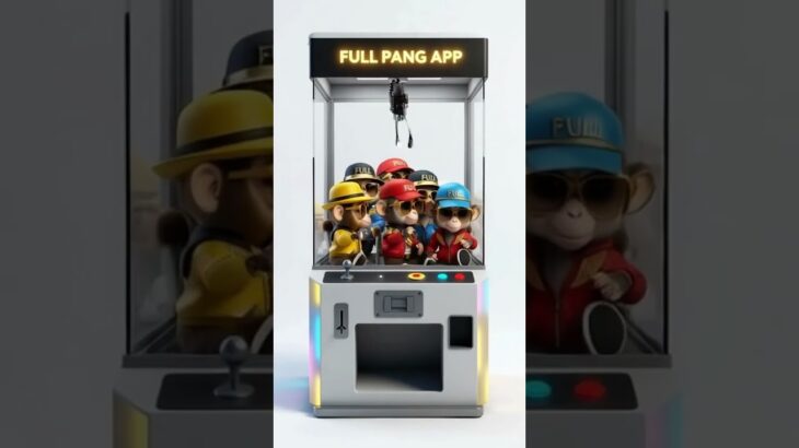 Satoshi Monkey claw machine #full #full pang #nft #full art #full pang app #coin mining