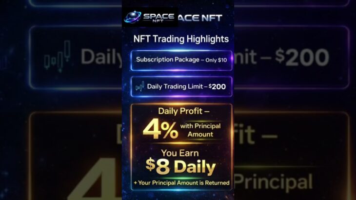 Space NFT || Auto NFT trading || NFT #trading #spacenft #mlm #business