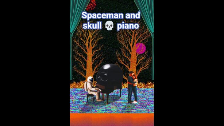 Space Romance. NFT. Animation. Digital art  #animation #nft #procreate #digitalart