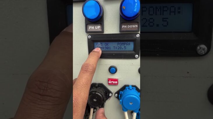 Spill mesin dosing hidroponik #nft #fertigasi #hidroponik #rakitapung #dfrt