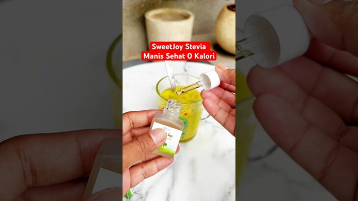 SweetJoy solusi buat kita yang suka manis manis tapi tetap pengen hidup sehat  #stevia #diabetes