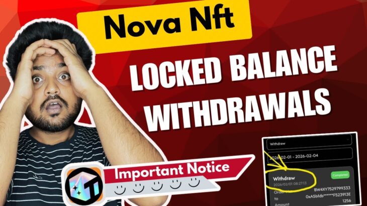 Treasure Nft की वजह से Promotion Cancel हुआ 🤦🏻 Nova Nft New Update Today 🔥 treasure nft withdrawal ✅