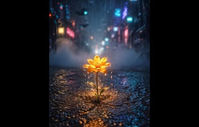 When Rain Becomes Data | CYBERPUNK LOOP #cyberpunk #nft  #shorts