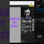 Why so serious? #pixelart #art #nft #shorts #joker