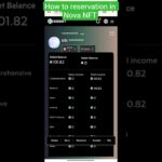 how to reservation in Nova NFT Nova NFT update #nft #earnmoneyonline #earningapp