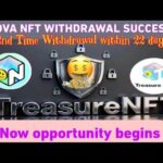 nova nft deposit process| Treasure NFT withdrawal start|Nova NFT withdrawal start|NFT new update|👌
