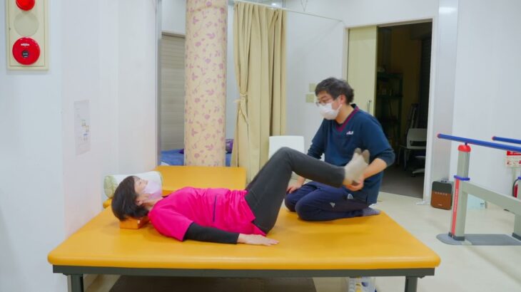 糖尿病　太ももと腹筋の筋力トレーニング