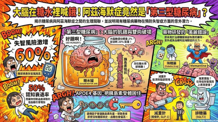 第三型糖尿病：當失智與血糖共舞