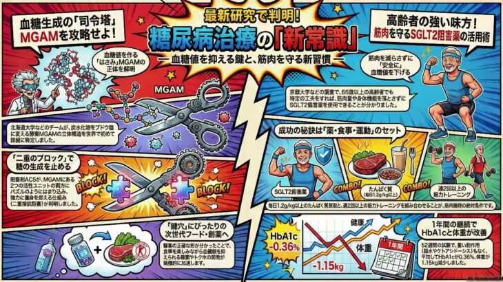 【詳細】未来のトクホに繋がる発見と糖尿病治療の対策とは