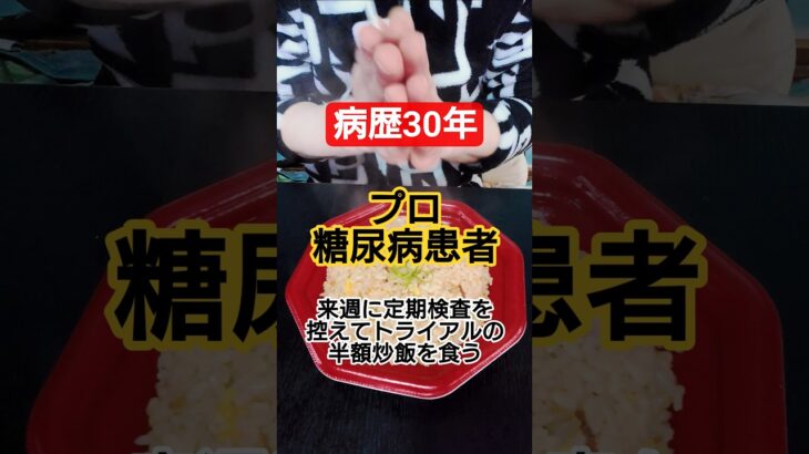 【糖尿病】休日の昼にトライアルの炒飯を食う