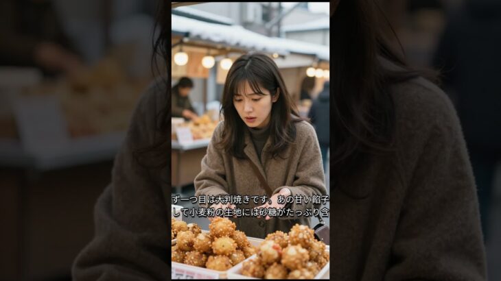 糖尿病の方必見！冬の屋台で絶対避けるべきおやつ二選