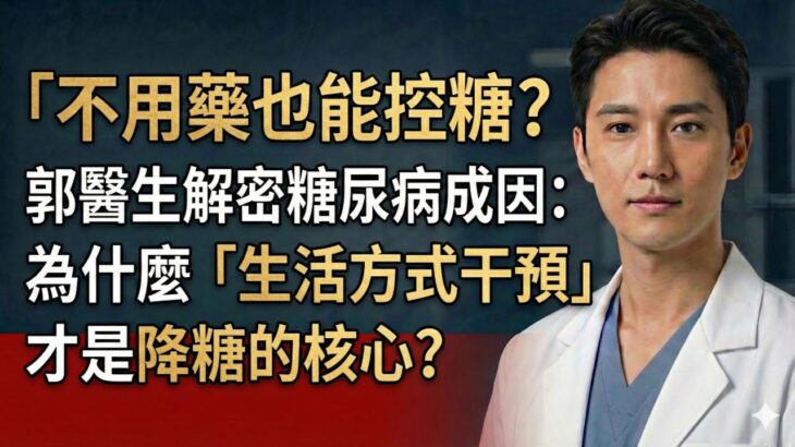 不用藥也能控糖？解密糖尿病成因：為什麼「生活方式干預」才是降糖的核心？#糖尿病 #血糖控制 #生活方式干預 #內科醫生 #註冊營養師 #健康科普 #控糖飲食 #逆轉糖尿病 #糖尿病指南