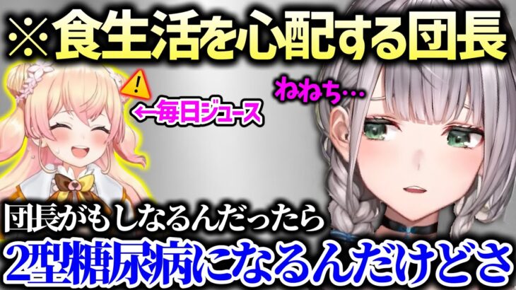 血管と糖尿病について正直に語る団長【白銀ノエル ホロライブ】
