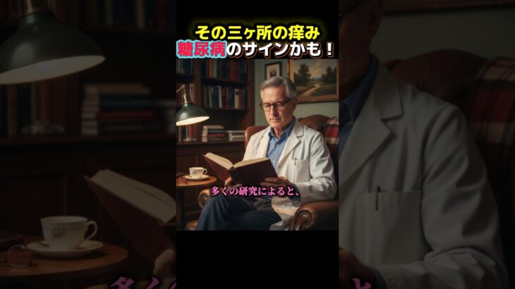 その三ヶ所の痒み、糖尿病のサインかも！