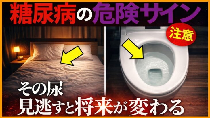 油断禁物！尿に現れる４つの糖尿病初期サイン